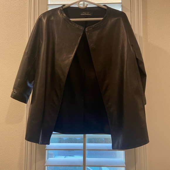 sharon roth | Jackets & Coats | Sharon Roth Leather Jacket | Poshmark